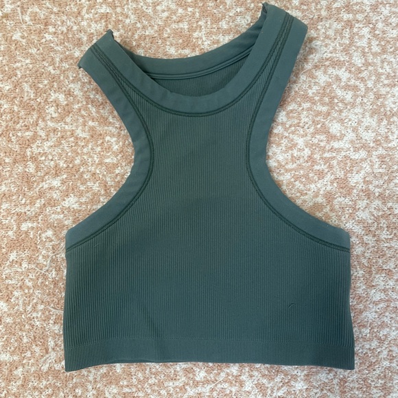 SET ACTIVE Sculptflex High Neck Ribbed Bra | Small - Picture 3 of 4